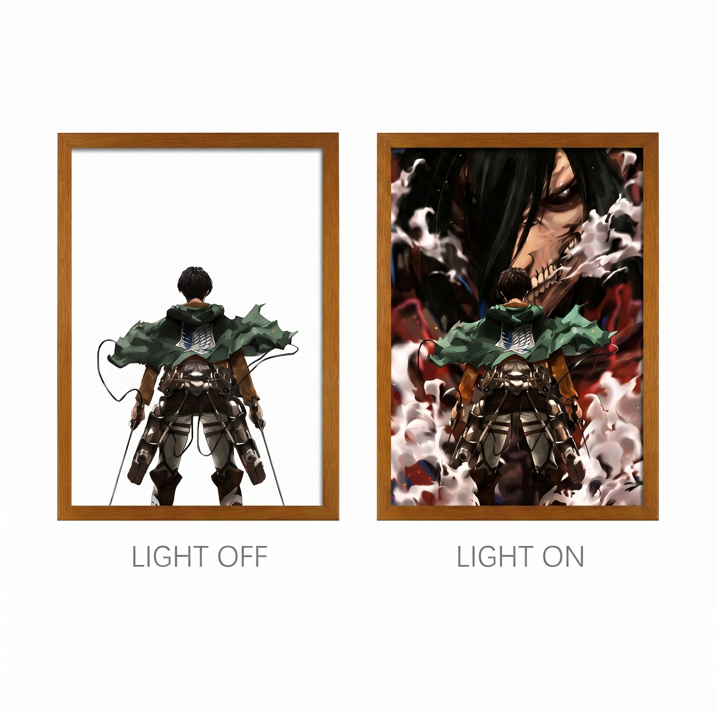 Levi Ackerman - LED Frame