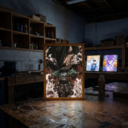 Levi Ackerman - LED Frame